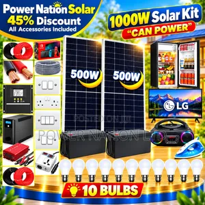 1000W Massive Clean Energy Solar System Full Kit