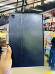 Samsung A9 Plus Leather Flip Case - Black - 2