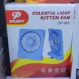 DPLIGHT Colorful Light Kitten Fan DP-282 - 1