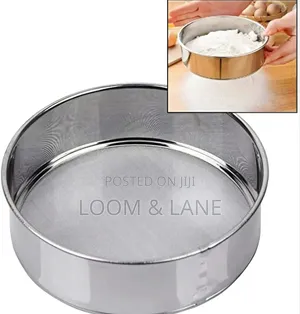 Stainless Steel Flour Sieve and Sifter