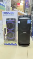 Sonashi Rechargeable Speaker with 2 Wireless Microphones - 1