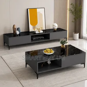 TV Stand and Center Table Combo - Marble CT737