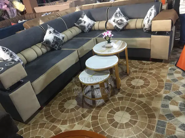 L Shape Sofa Set - Brand New - 1