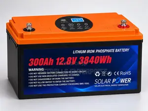 300Ah 12V LiFePO Lithium Battery 3.84kWh Solar Backup