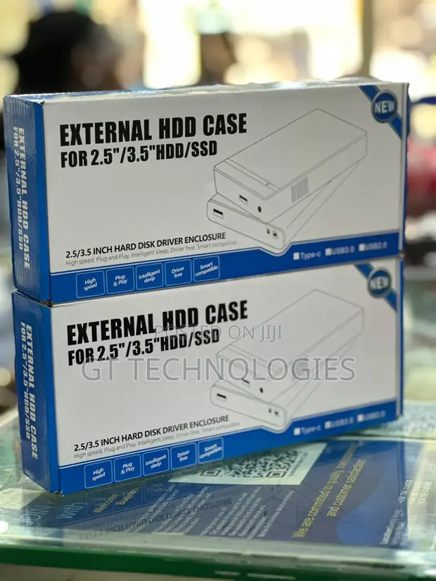 3.5" External Hard Drive Enclosure (USB 3.0) - 1