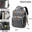 Multifunction Mummy Diaper Bag Backpack - 1