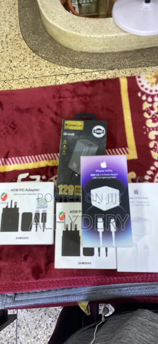 Assorted Mobile Chargers & Cables Batch - 1