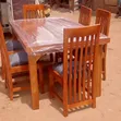 Six Seater Mahogany Dining Set - 1