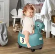 Yellow Rotating Horse Potty Training Seat - 3