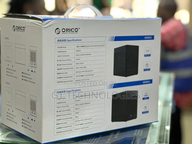 5 Bay Orico 3.5" External Hard Drive Enclosure - 1