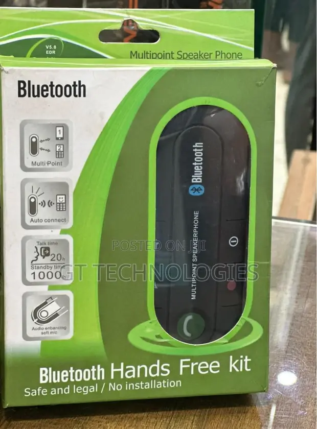 Bluetooth Hands-Free Car Kit - 1