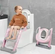 Potty Training Toilet Seat with Anti-Slip Legs - 1
