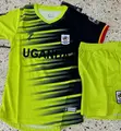 2Pcs Uganda Cranes Kids Jersey T-Shirt + Short - Yellow/Black - 2