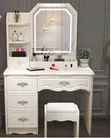 Modern Makeup Table with Chair - 1
