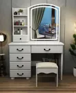 Modern Makeup Table with Chair - 2