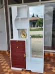 Modern Dresser with Mirror - 1