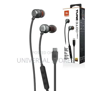 JBL Tune 310C Wired In-Ear Headphones - Red