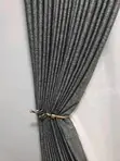 Heavy Blue Curtains Per Meter - 1