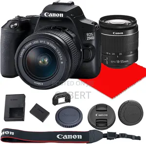 Canon 250D DSLR with 18-55mm Lens