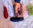 Zara Beaded Mesh Mary Jane Flat Shoes - 1