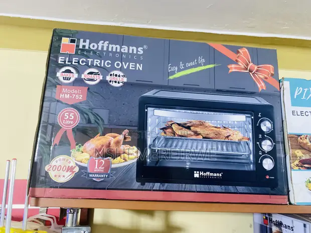 Hoffmann 2000W Electric Oven - 55 Litres - 1