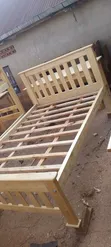 4x6 Luxury Wooden Bed Frame - 1