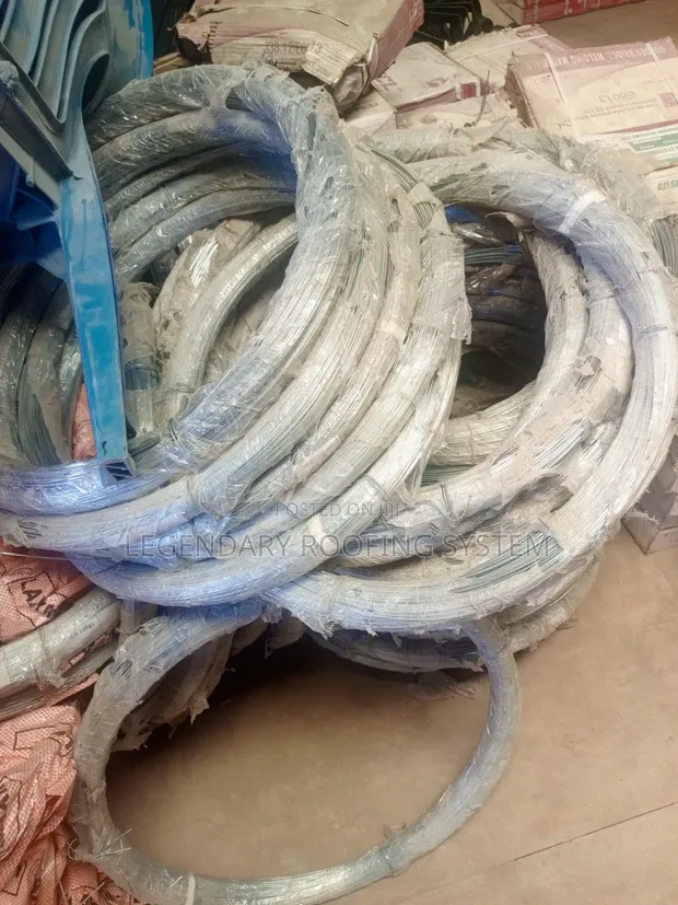 Galvanized Plain Wire - Legendary Roofing - 1