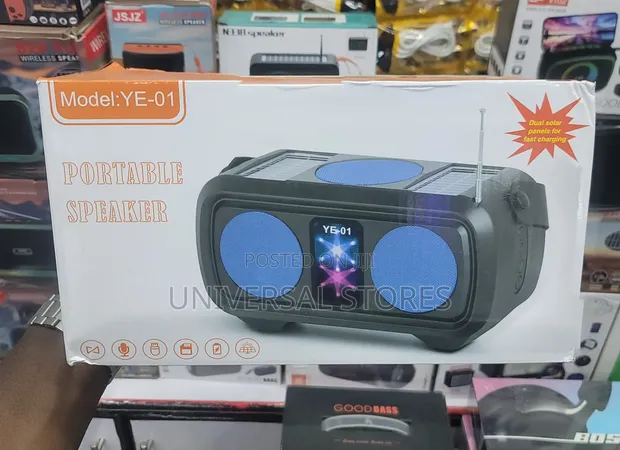 Duogii YE-01 Wireless Solar Charging Portable Speaker - 1