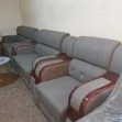 Premium 6 Seater Leather Sofa - Brown - 1