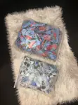 Zara Wears Floral Party Dinner Dress - Blue, Size L-XXL - 2