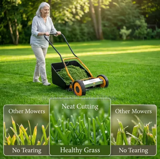 Denmark GINGE Manual Push Reel Lawn Mower - 1
