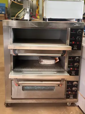 Triple Deck 3-Tray Electric Pizza Oven