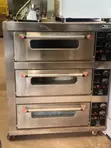 Triple Deck 3-Tray Electric Pizza Oven - 3