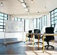90cm x 150cm Whiteboard with Adjustable Stand - 3