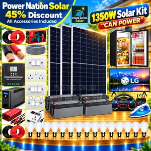 1350W Massive Clean Energy Solar System Full Kit