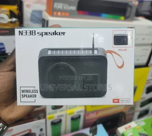 N338 Portable Solar Wireless Speaker