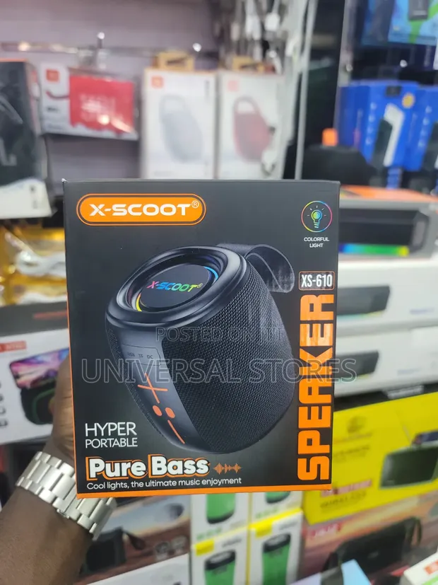 X-Scoot XS-610 Hyper Portable Outdoor Speaker - 1