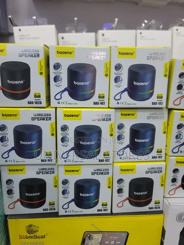 Baseno BAS-102 & BAS-102A Portable Wireless Bluetooth Speakers - 1
