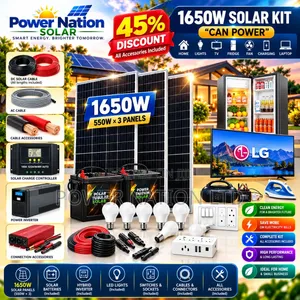 1650W Massive Clean Energy Solar System Full Kit