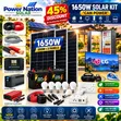 1650W Massive Clean Energy Solar System Full Kit - 1