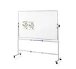 Double-Sided Magnetic Whiteboard with Adjustable Stand - 1
