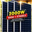 2000W Massive Clean Energy Solar System Full Kit - 2