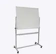 90x120cm Whiteboard with Stand, Markers, and Erasers - 1