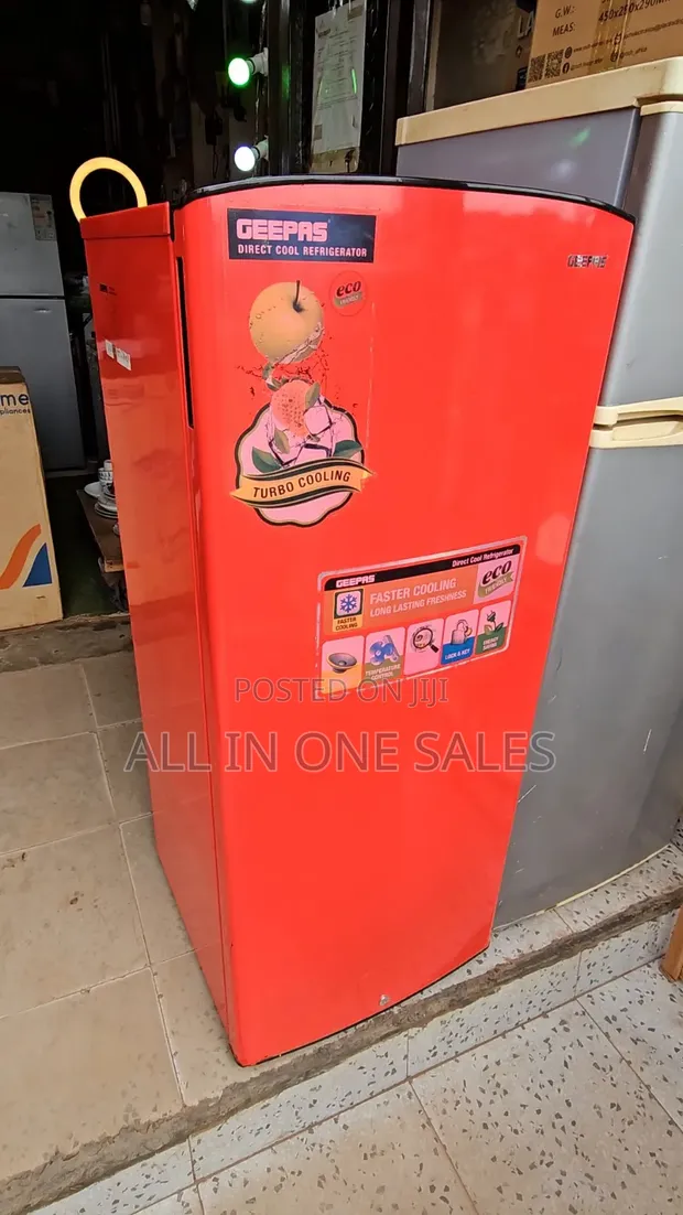 Geepas Fridge Single Door 198L - 1