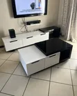 Brand New Wooden TV Stand & Classic Center Table Combo - 1