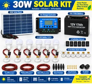 30W Solar System Kit