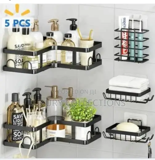 Stainless Steel Corner Caddy - 1