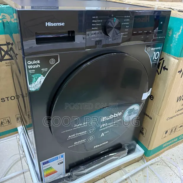 New Hisense 9kg Front Loader Washing Machine - 1
