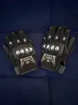 Heavy Duty Motorcycle Riding Gloves - 4