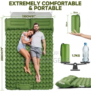 Double Inflatable Camping Mat - Self Inflating